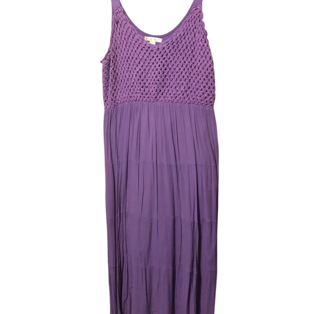Large Purple Maxi Dress